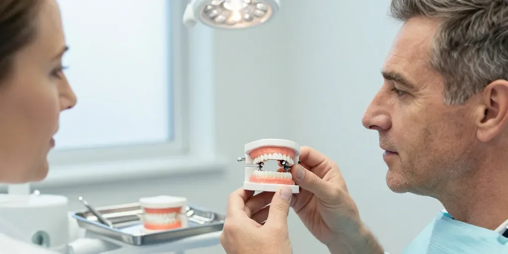 Appareil dentaire fixe prix : la solution sur implants ou clipsée ?