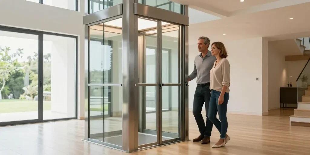 Ascenseur 1 étage : le prix de l'installation pour votre maison