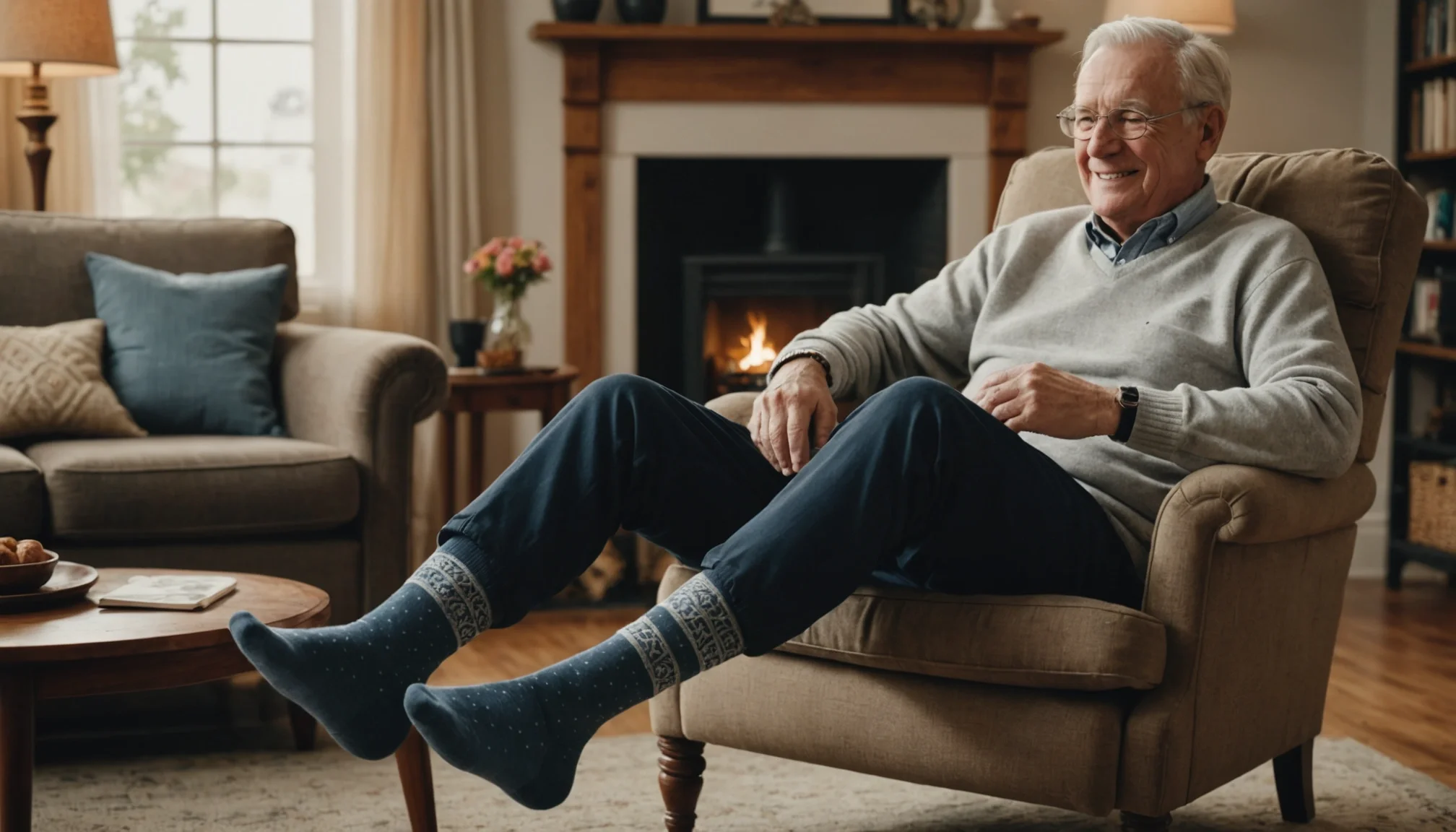 Chaussettes adaptées : alliées pour soulager efficacement la neuropathie des seniors