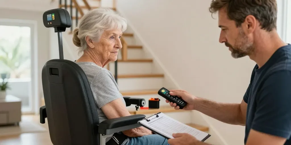 Dépannage maintenance monte escaliers : les 7 vérifications avant d'appeler un technicien