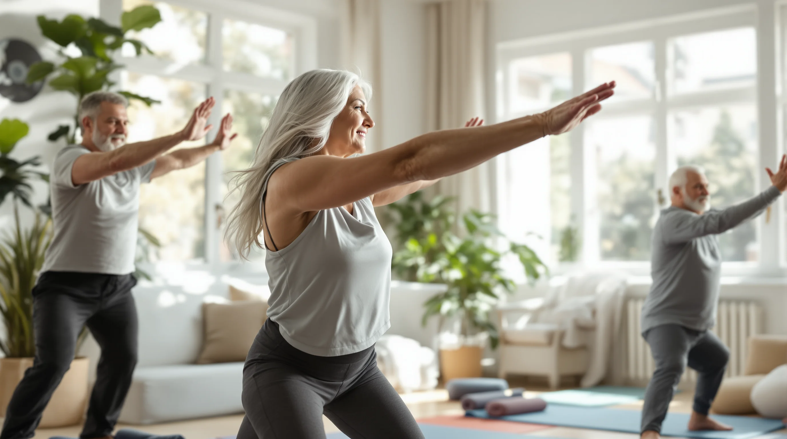 Gymnastique douce à la maison : la méthode adaptée aux seniors pour rester actif