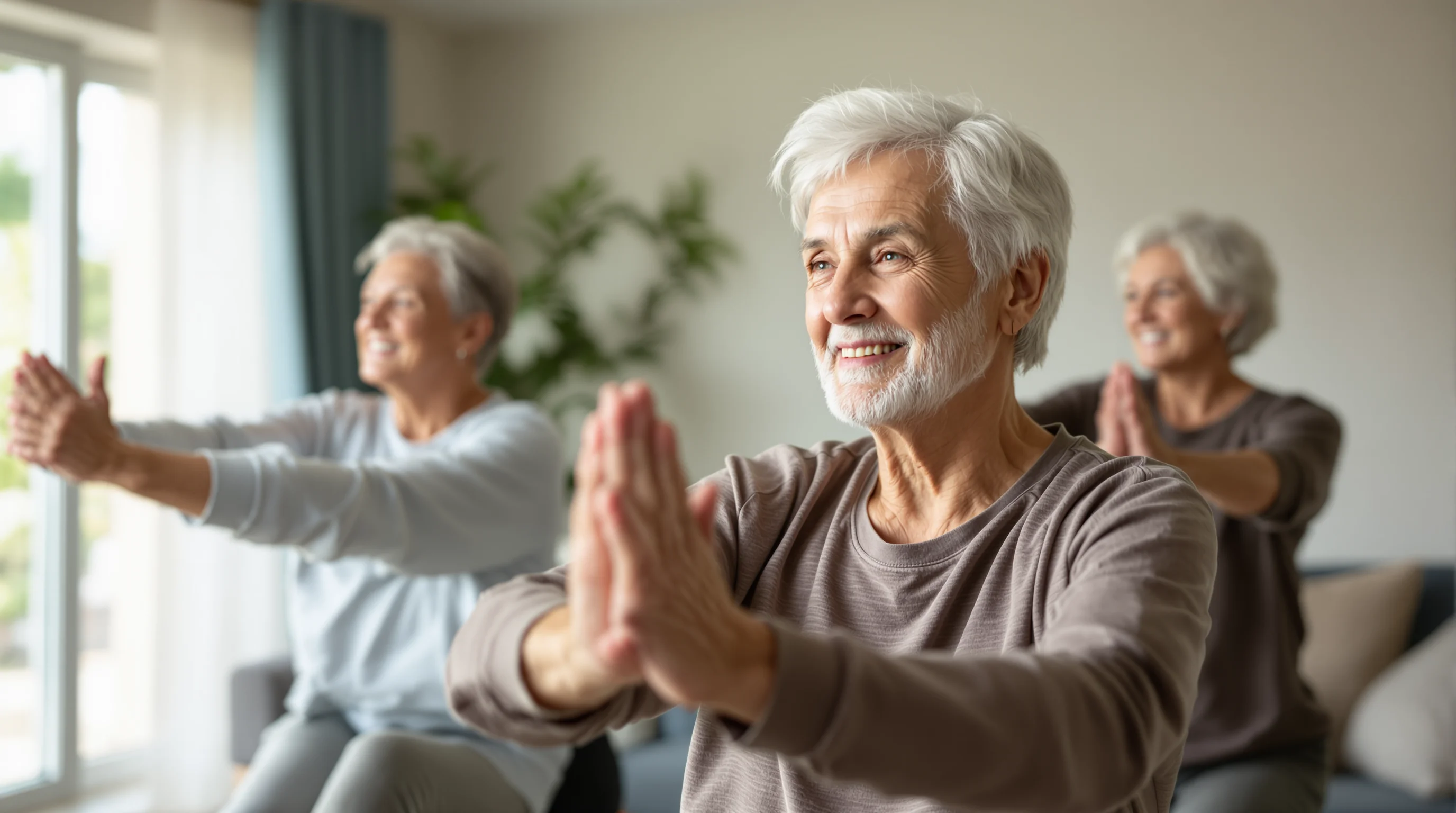 Gymnastique douce exercices pdf : les 8 mouvements adaptés aux seniors à imprimer