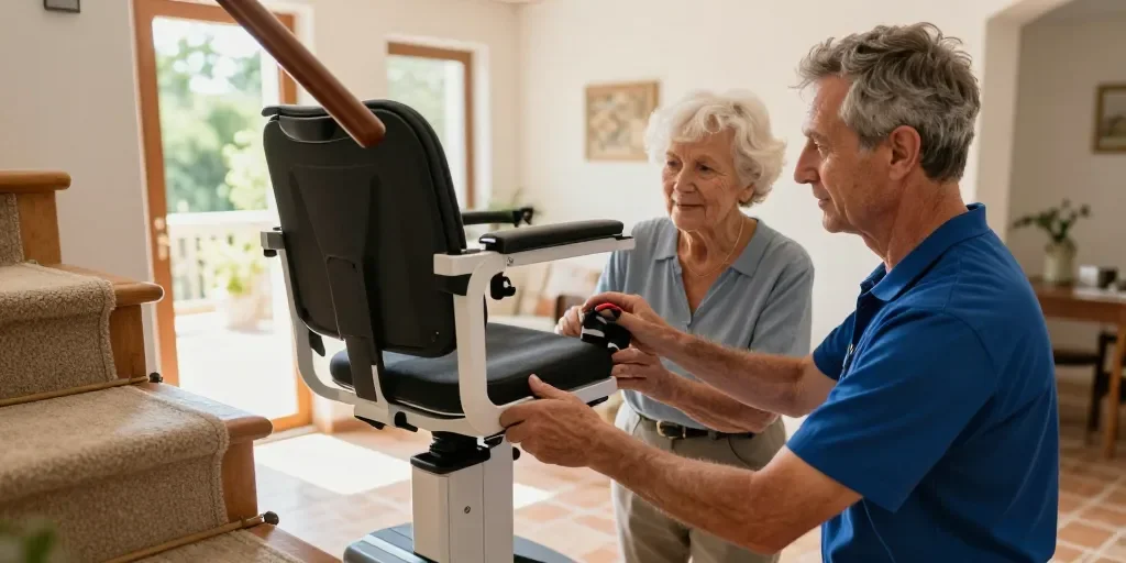Installer un monte-escalier en région PACA : un investissement essentiel pour le maintien à domicile des seniors
