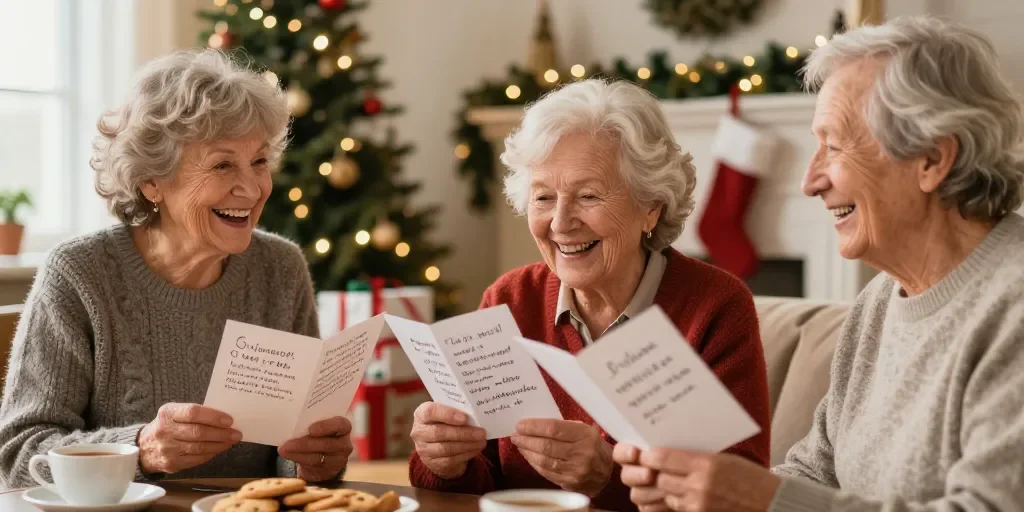 Joyeux Noël humoristique : les 10 messages drôles pour seniors
