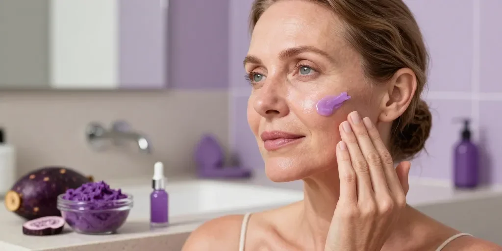 Les propriétés anti-âge de l'ube