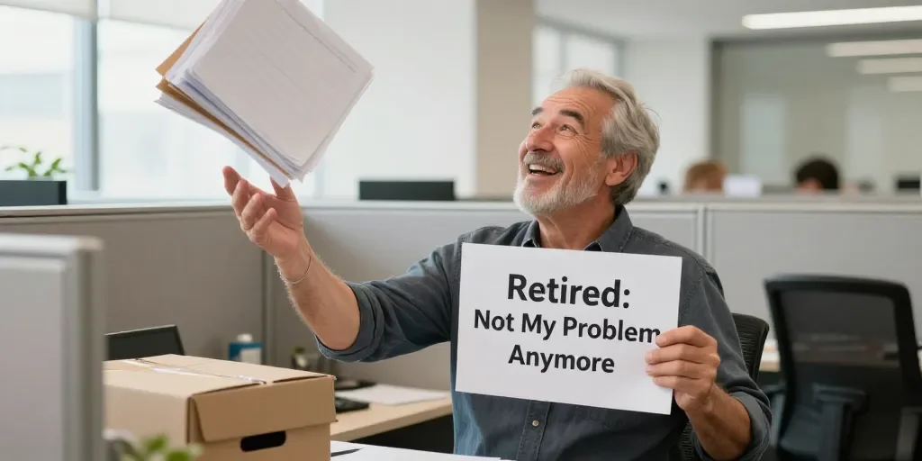 Mot départ à la retraite humour : les 10 messages drôles pour collègues