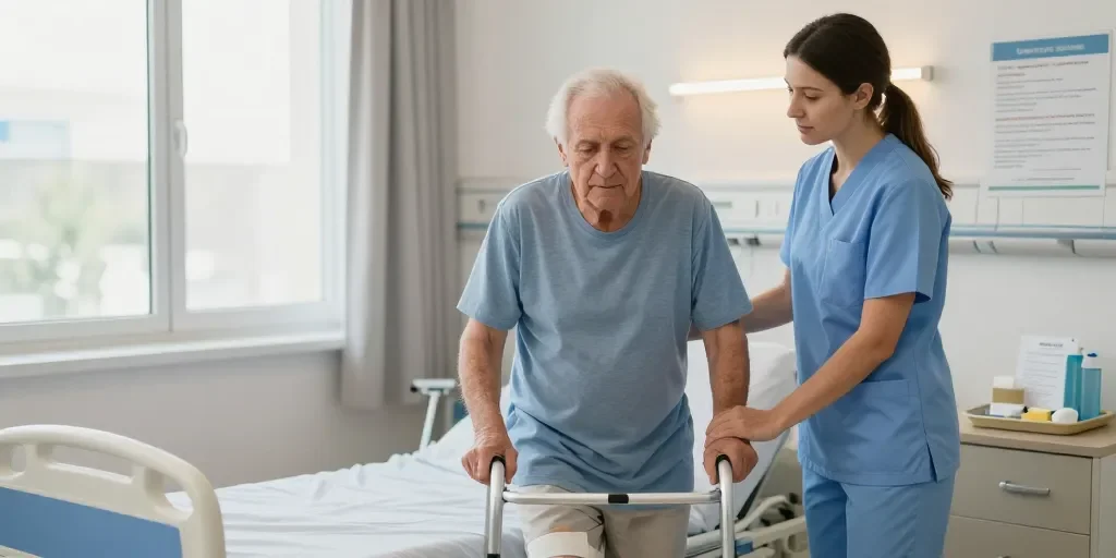 Opération col du fémur : la durée d'hospitalisation moyenne, que prévoir ?