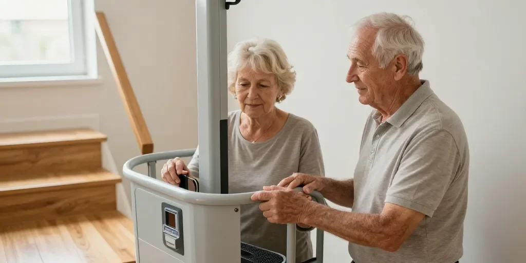 Plateforme élévatrice à domicile : préserver son autonomie après 60 ans