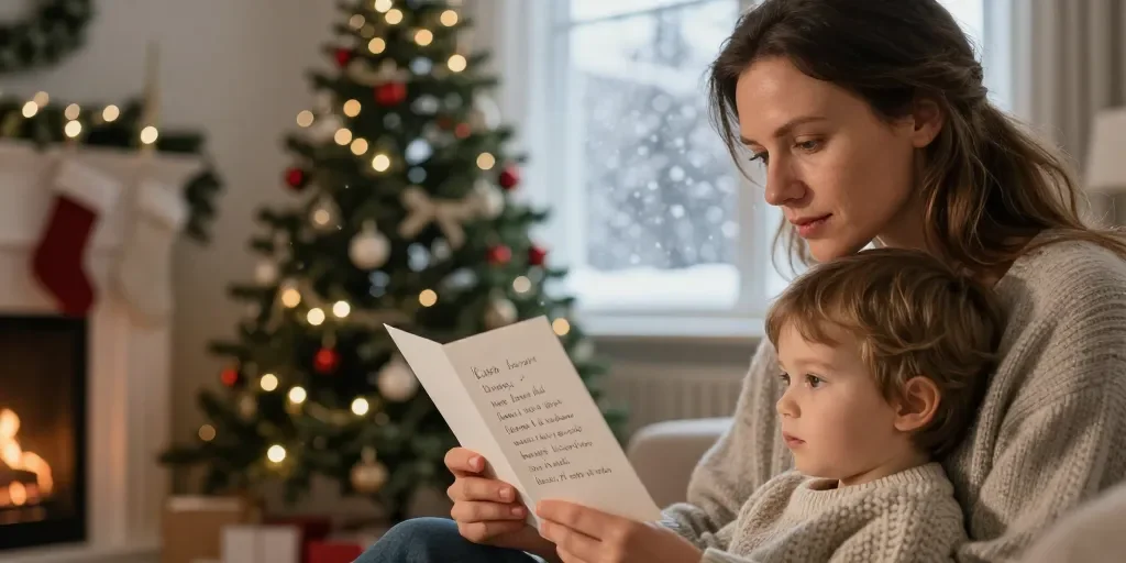 Poème de Noël pour maman : les 10 textes courts et émouvants