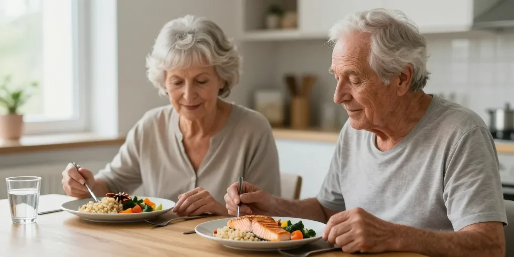 Repas facile et équilibré : les 10 menus rapides et sains pour seniors