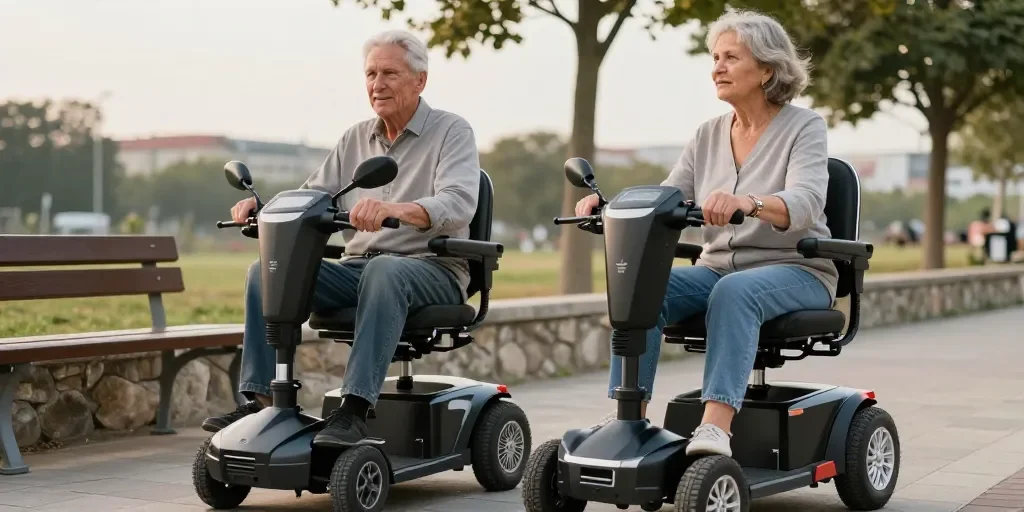 Scooter for elderly : le comparatif 3 ou 4 roues pour choisir