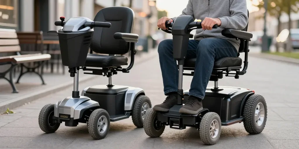 Scooter personne mobilité réduite : le 3 ou le 4 roues, lequel choisir?