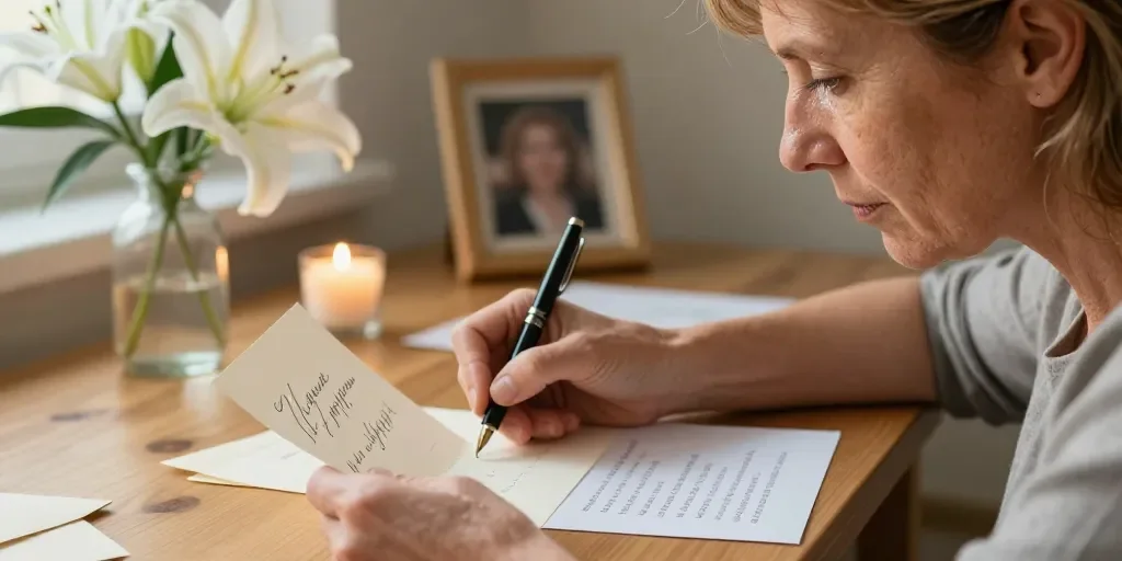 Texte sincere condoléances : les 10 modèles courts à copier selon la relation